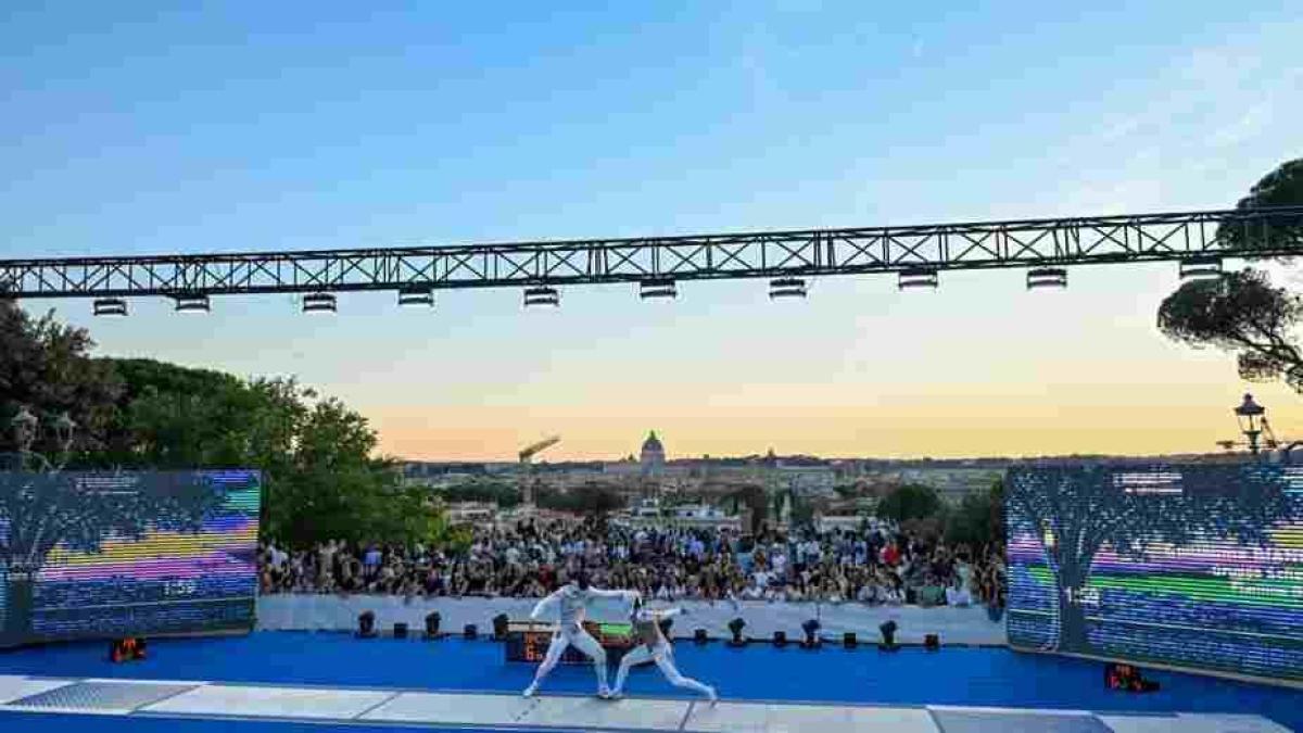 A Roma i tricolori al Pincio: Filippo Macchi e Alice Volpi vincono nel fioretto