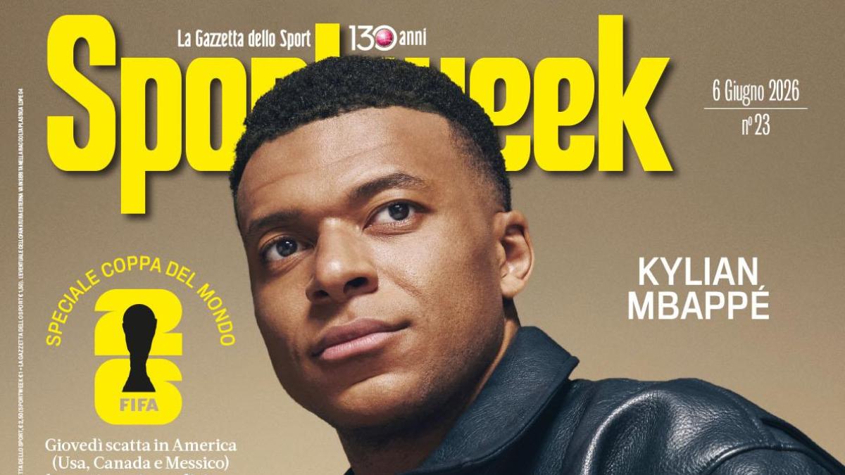 mbapp232 esclusivo lui la stella in copertina poi lo speciale mondiale tutto su sportweek