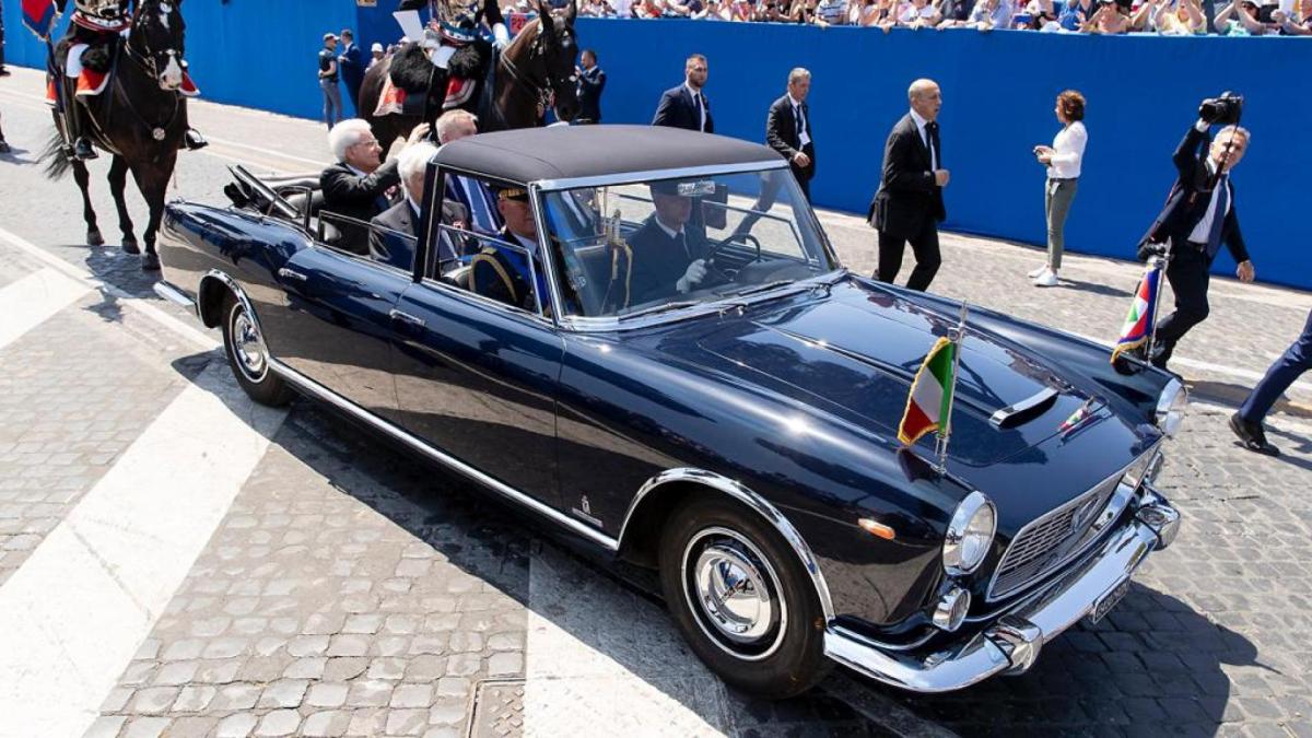 festa del 2 giugno la lancia flaminia del presidente della repubblica da Gazzetta.it festa del 2 giugno la lancia flaminia del presidente della repubblica