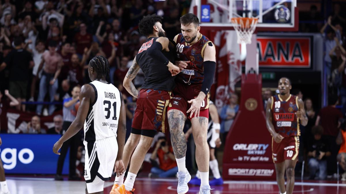Venezia batte di nuovo la Virtus ed è a un passo dalla finale scudetto. Hackett, testata ed espulsione