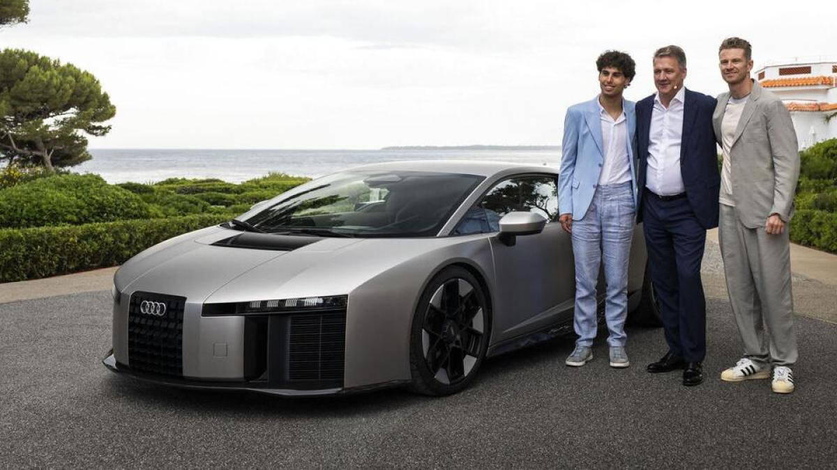 Audi Nuvolari, la supercar da 1.001 Cv in pista a Monaco con