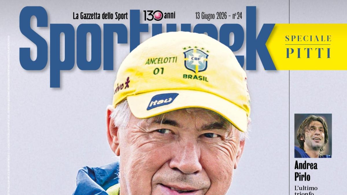 Su Sportweek le interviste ad Ancelotti, Pirlo e Bulega. E poi inchieste e Speciale Pitti Uomo