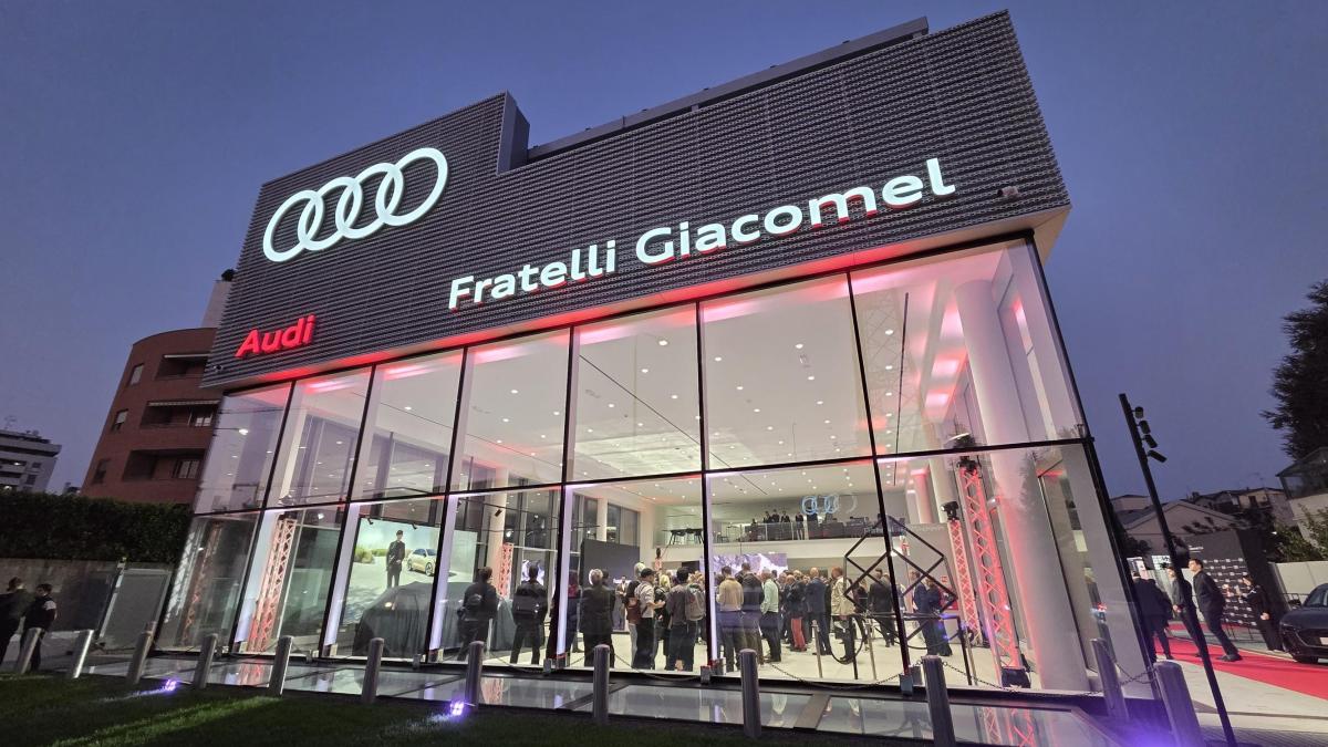 Fratelli Giacomel: numeri in crescita grazie anche al nuovo showroom di Audi a Milano