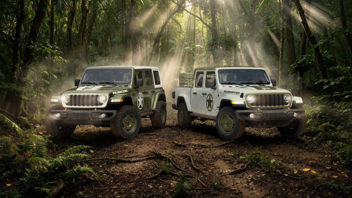 jeep gladiator e wrangler sarge ispirate alla storia militare americana da Gazzetta.it jeep gladiator e wrangler sarge ispirate alla storia militare americana