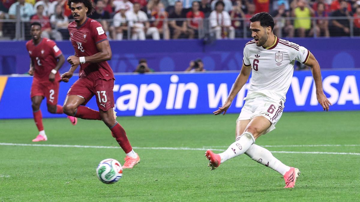 Portogallo-Spagna, le pagelle: Merino cambia la partita, 7. Ronaldo, triste addio: 5