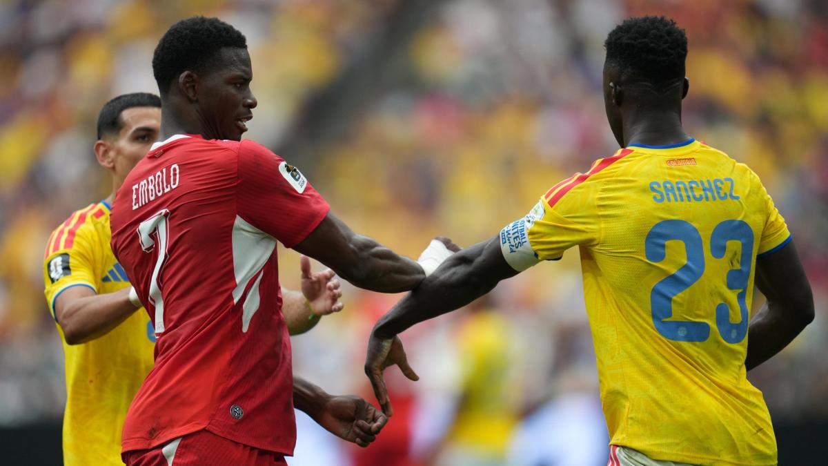 Svizzera-Colombia, le pagelle: Kobel para tutto, 7,5. Delude James, 5