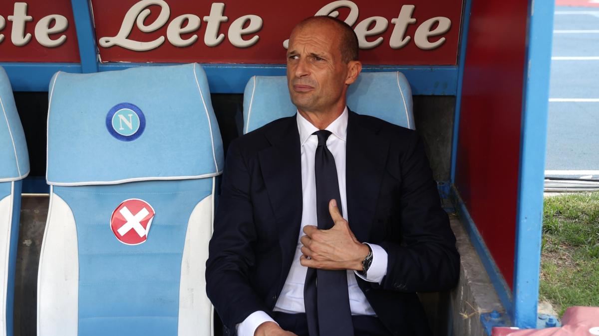 live napoli alle 1130 la presentazione di allegri le prime parole di max