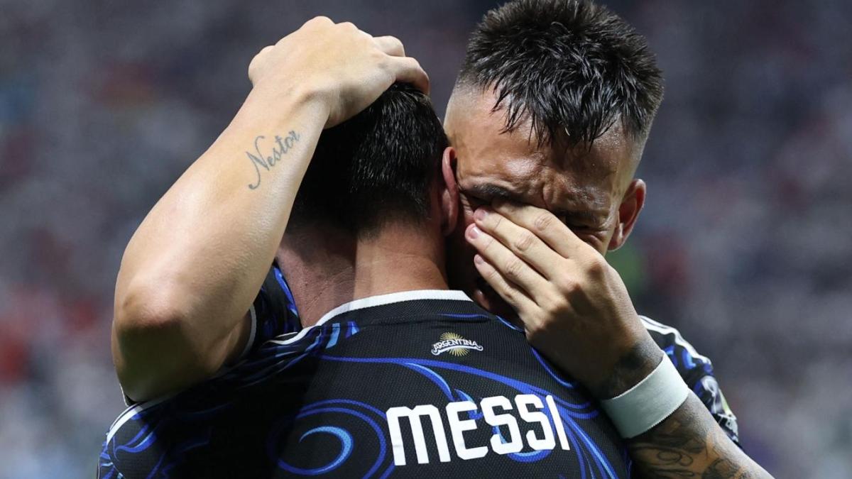 lautaro lacrime dopo il gol all inghilterra lo sognavo da quando mio padre mi ha comprato gli scarpini