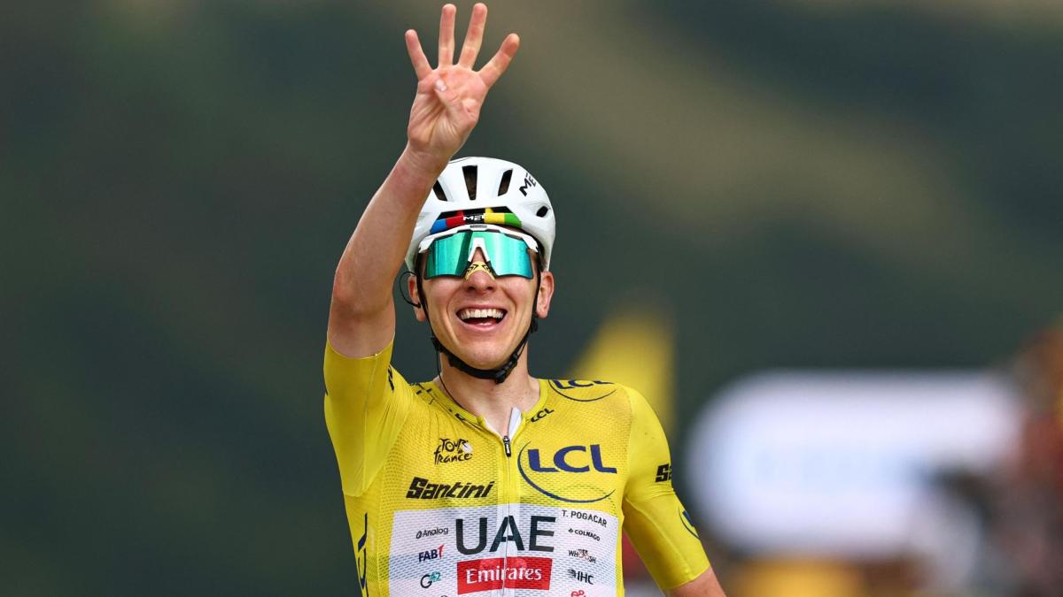 Tour de France 14a tappa, altra vittoria di Pogacar