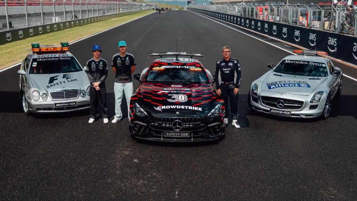 mercedes 30 anni di safety car in f1 dalla c 36 amg alla nuova amg gt 63 pro 4matic da Gazzetta.it mercedes 30 anni di safety car in f1 dalla c 36 amg alla nuova amg gt 63 pro 4matic