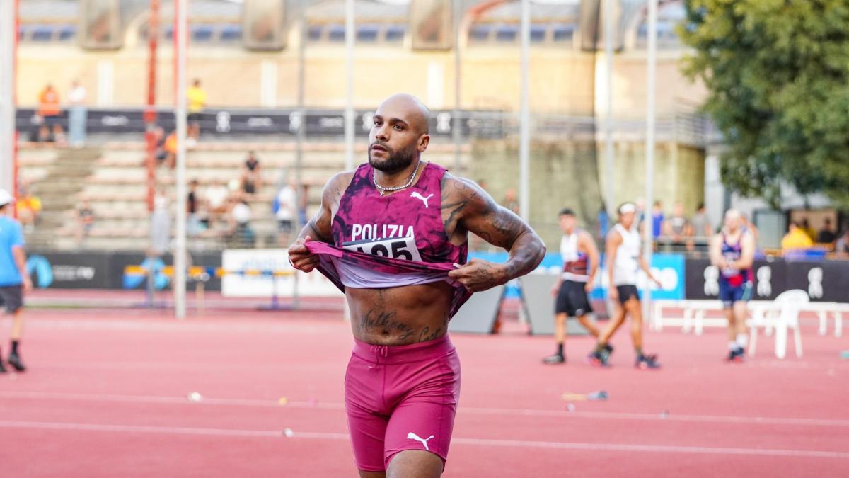 assoluti jacobs vince i 100 in 10 12 dopo una falsa partenza diaz nuovo record italiano nel triplo