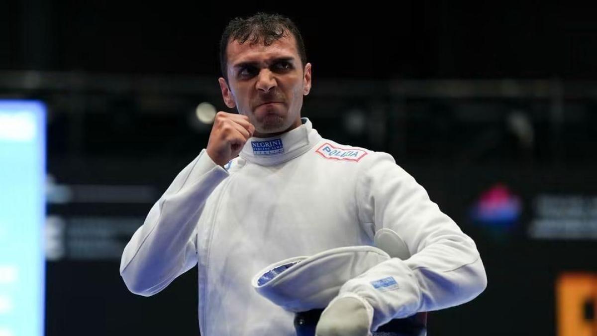 mondiali di hong kong di veroli gi224 a medaglia 232 in semifinale nella spada maschile