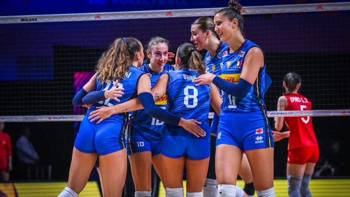 Antropova trascina l'Italia: 3-1 alla Cina e bronzo in Nations League
