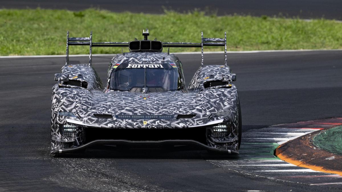 Ferrari 499P, test a Monza per la hypercar con le novità 2027