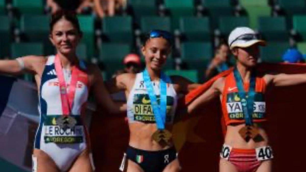 Meraviglia Di Fabio! Oro nei 5000: prima U20 azzurra mondiale nella marcia. Ora tifiamo Doualla