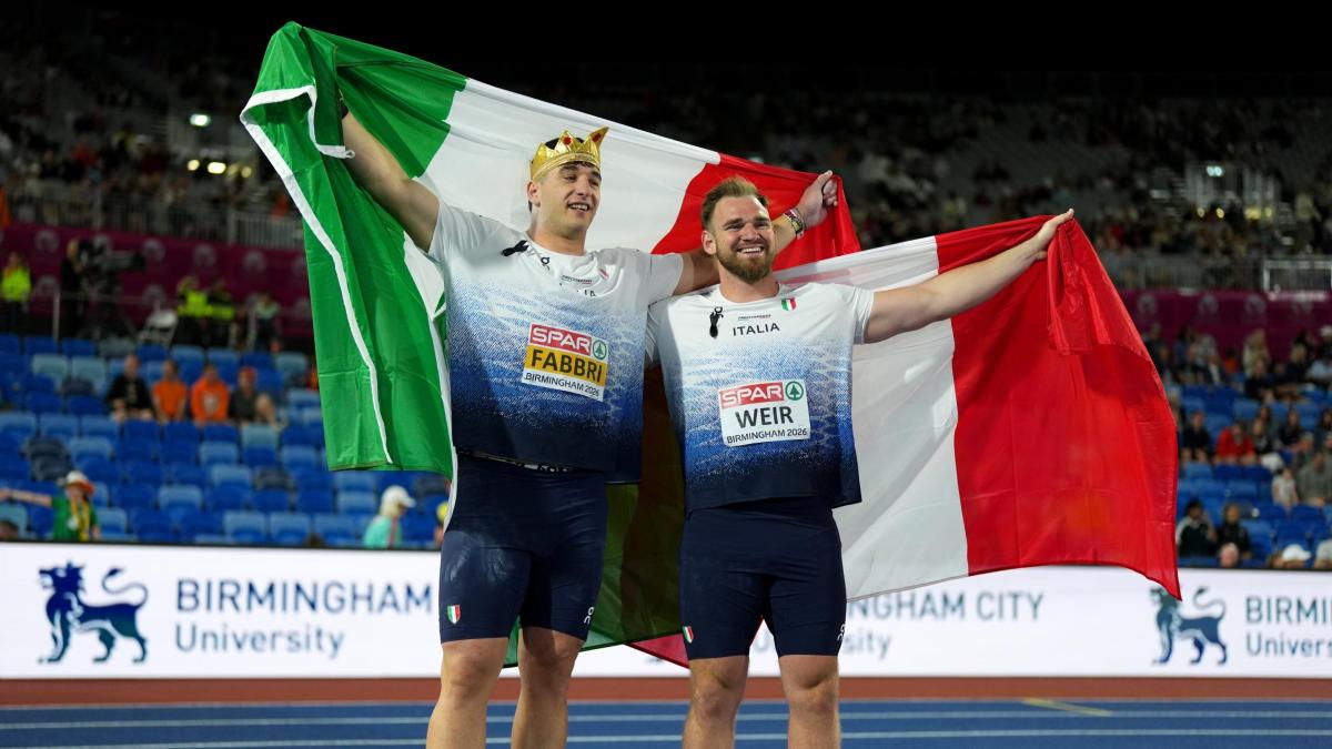 Un Fabbri così è a peso d'oro! E Weir completa la festa azzurra