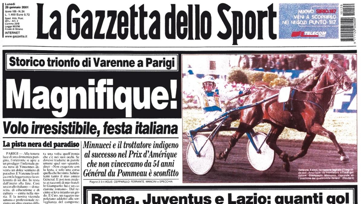 varenne la pista nera del paradiso l articolo di candido cannav242 per la vittoria del prix d am233rique da Gazzetta.it varenne la pista nera del paradiso l articolo di candido cannav242 per la vittoria del prix d am233rique