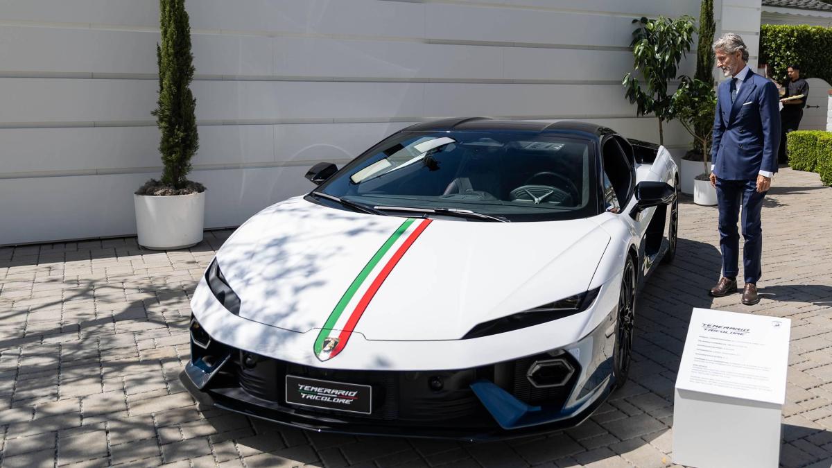 una lamborghini dedicata all italia la temerario tricolore da Gazzetta.it una lamborghini dedicata all italia la temerario tricolore