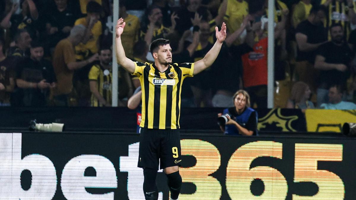 verdetti champions colpo fener fuori il lione di fonseca jovic gol aek avanti ok anche il viking