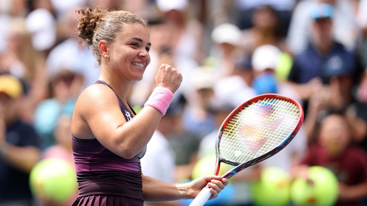us open non 232 ancora la vera paolini ma vince battuta in tre set la numero 106 del mondo