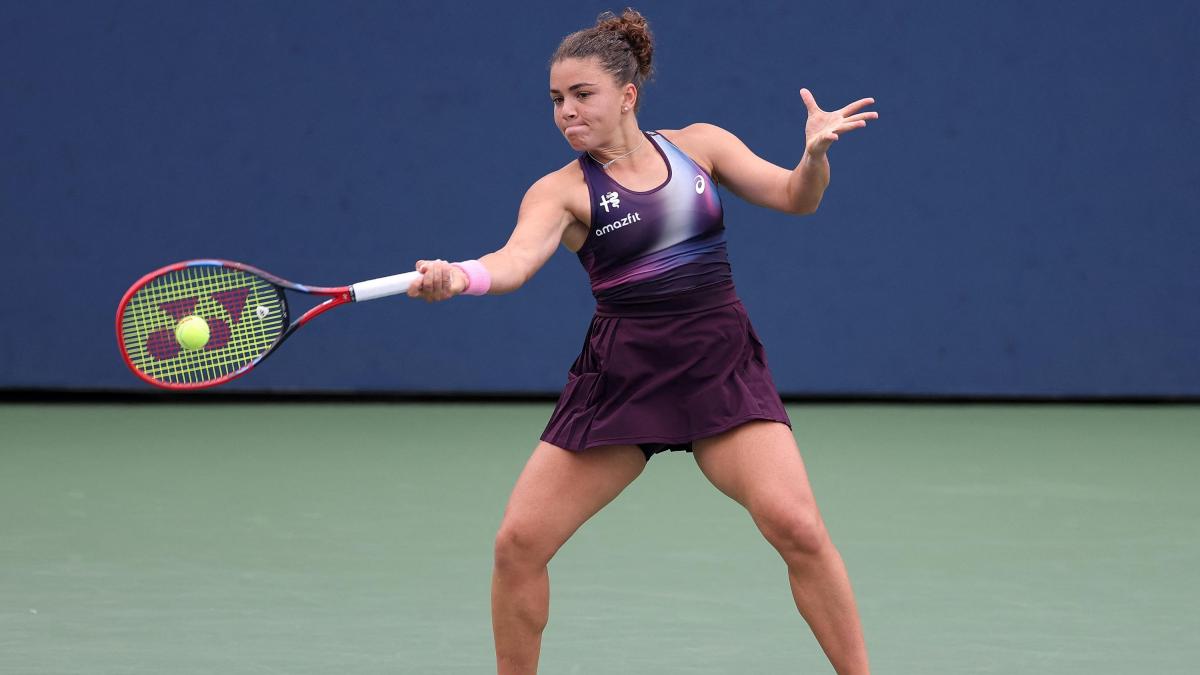 live us open paolini 232 subito break con cirstea in campo anche sabalenka e in serata alcaraz