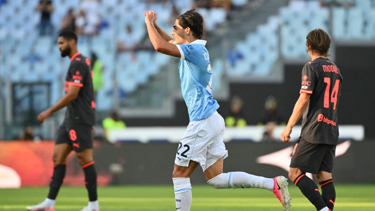 Serie A: Lazio Takes the Lead Against Milan with Cancellieri's Strike