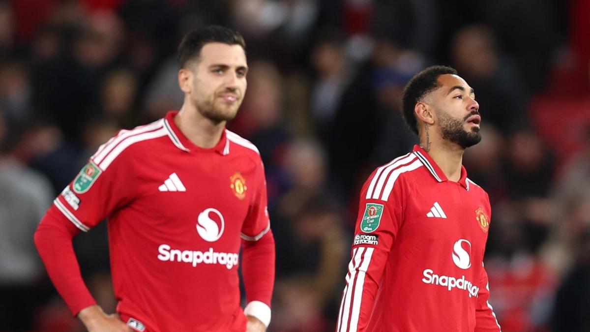 united che disastro da 2 0 a 2 3 col brighton a old trafford subito fuori dalla carabao cup