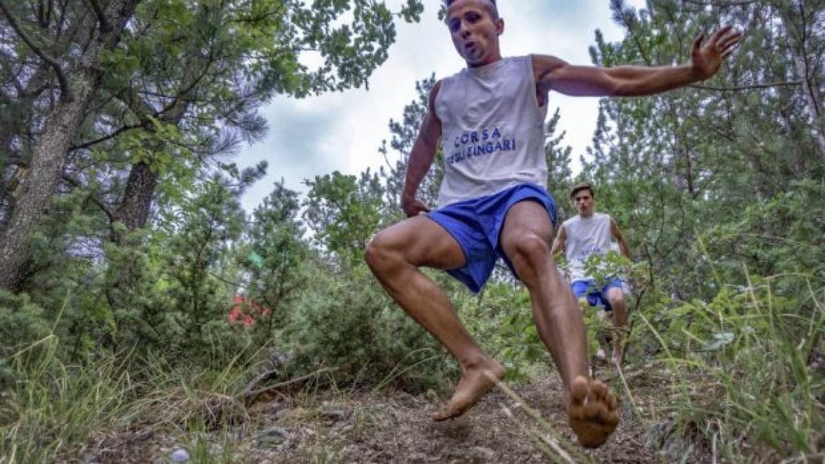 Scarpe per correre outlet nei boschi