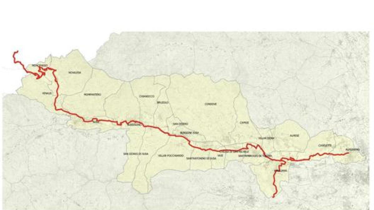 Via Francigena in bicicletta: partiti i lavori della nuova ciclovia in  Valle Susa