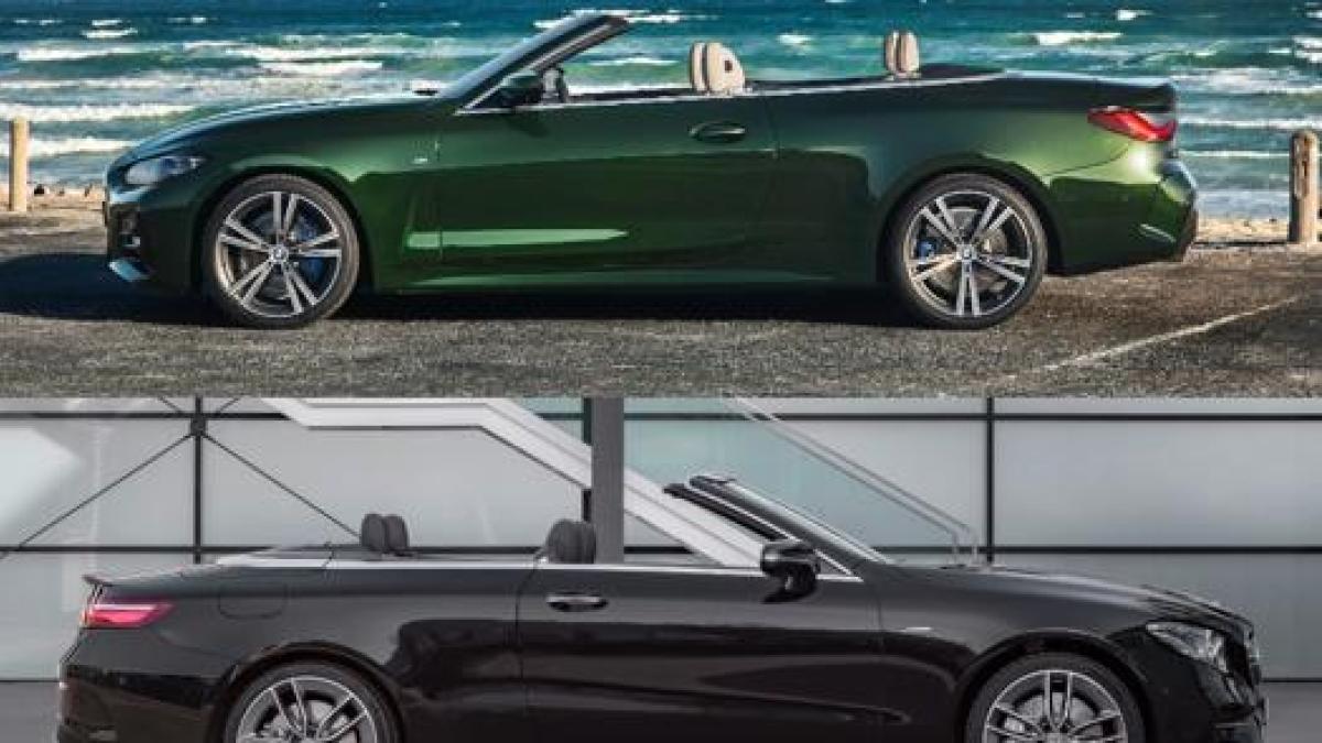 Bmw Serie 4 e Mercedes-Benz Classe E: dati, prezzo e consumi a confronto  tra le cabrio