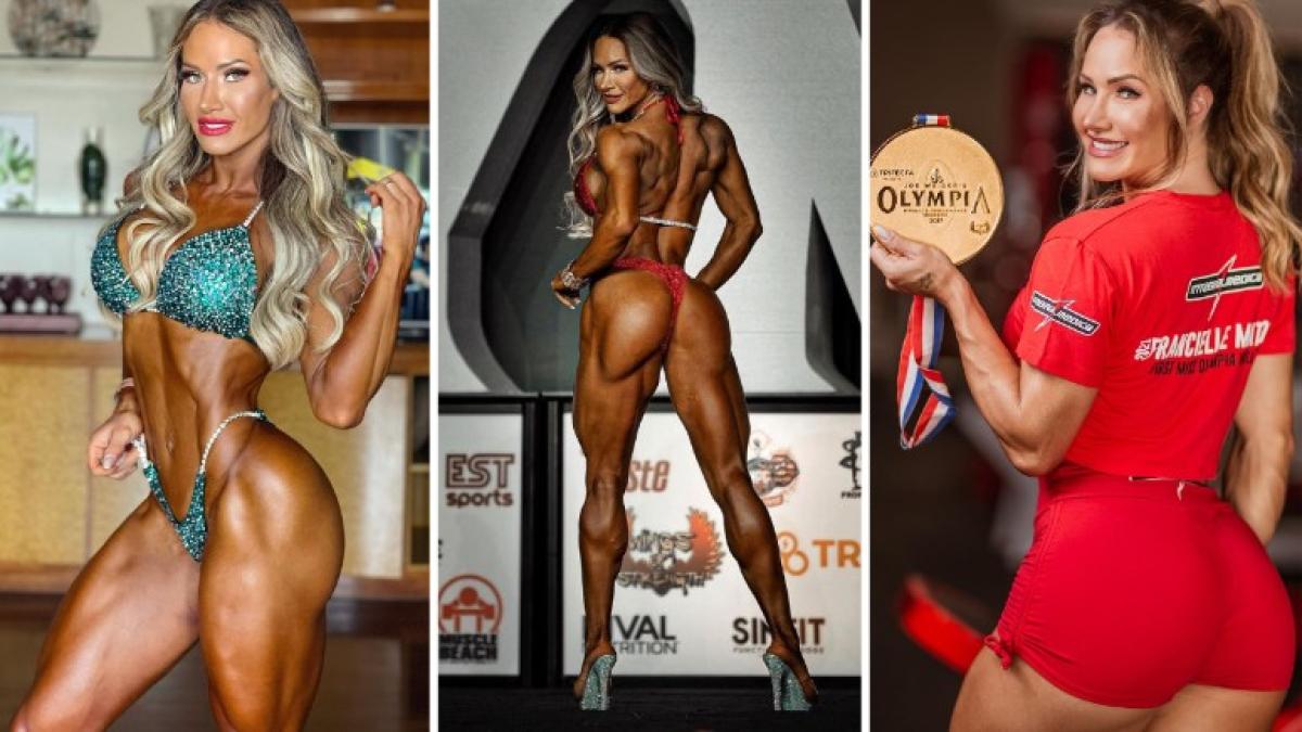 Primeira Miss Olympia na categoria wellness, Francielle Mattos