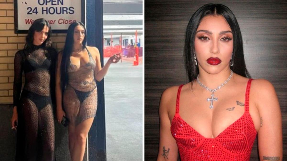 Lourdes Leon Ciccone foto: il vestito nude della figlia di Madonna |  Gazzetta.it