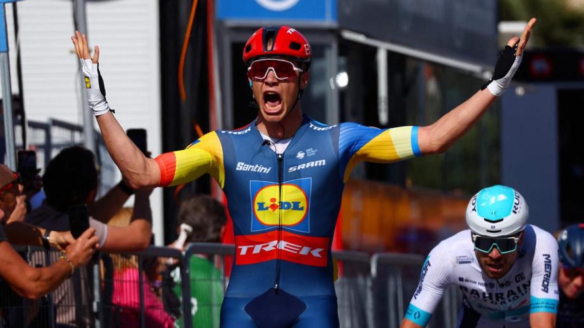 Giro and Jonathan Milan win stage 4 in Andorra