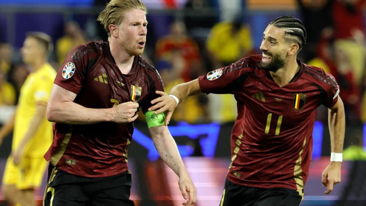 Bélgica y Rumanía 2-0: Goles de Tielemans y De Bruyne en la Eurocopa 2024