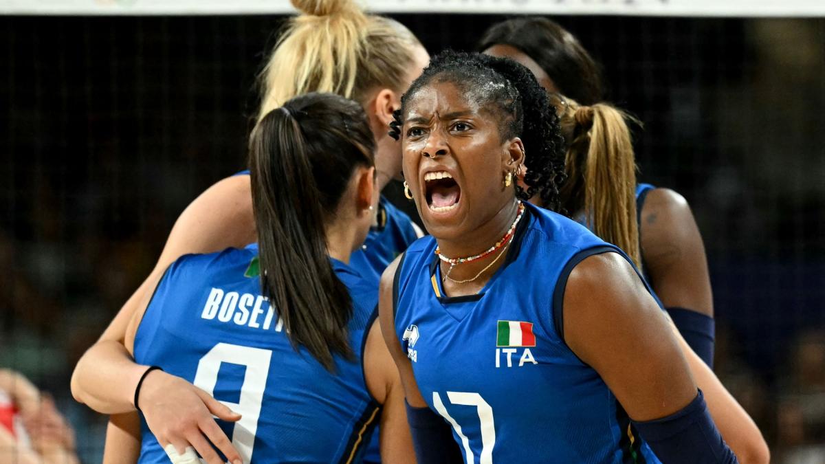 Semifinal de voleibol femenino en los Juegos Olímpicos de París 2024: Italia – Türkiye 3-0