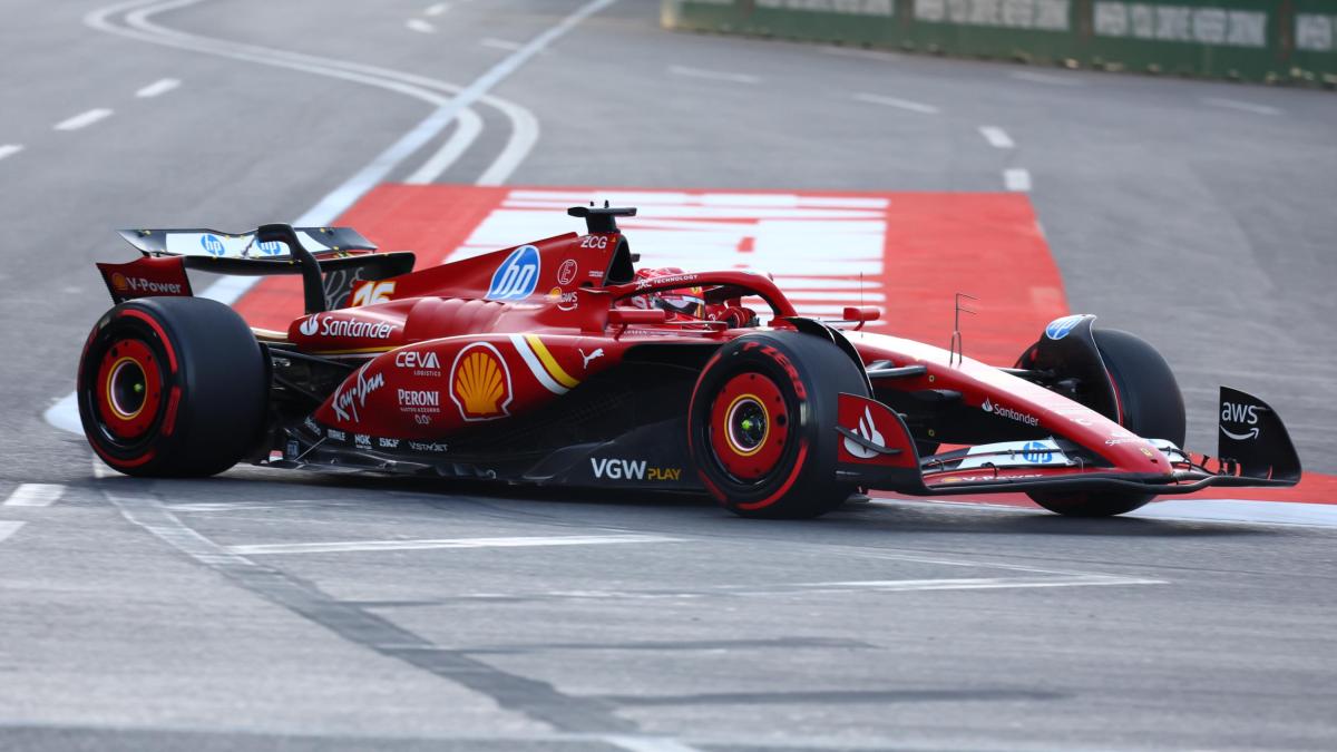 F1 LIVE GPバクー、予選のライブ中継