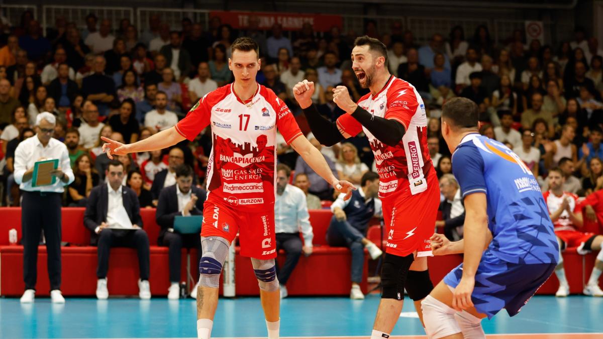 Il Piacenza ribalta il Taranto e firma il poker in Superlega