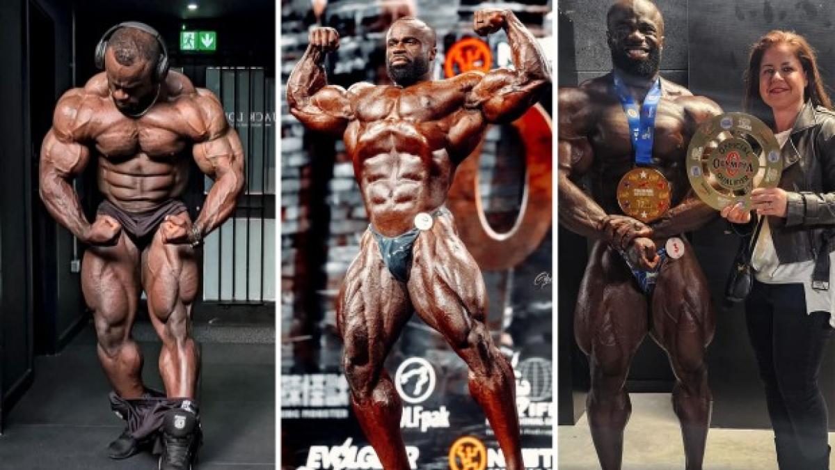 Samson Dauda, chi &#xE8; il nuovo Mr Olympia: dal rugby al bodybuilding, i primati e la moglie coach