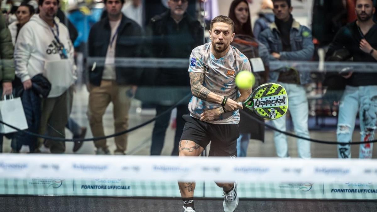 Amoruso-Papu Gomez: coppia gol nell&#x27;Exclusive Padel Cup