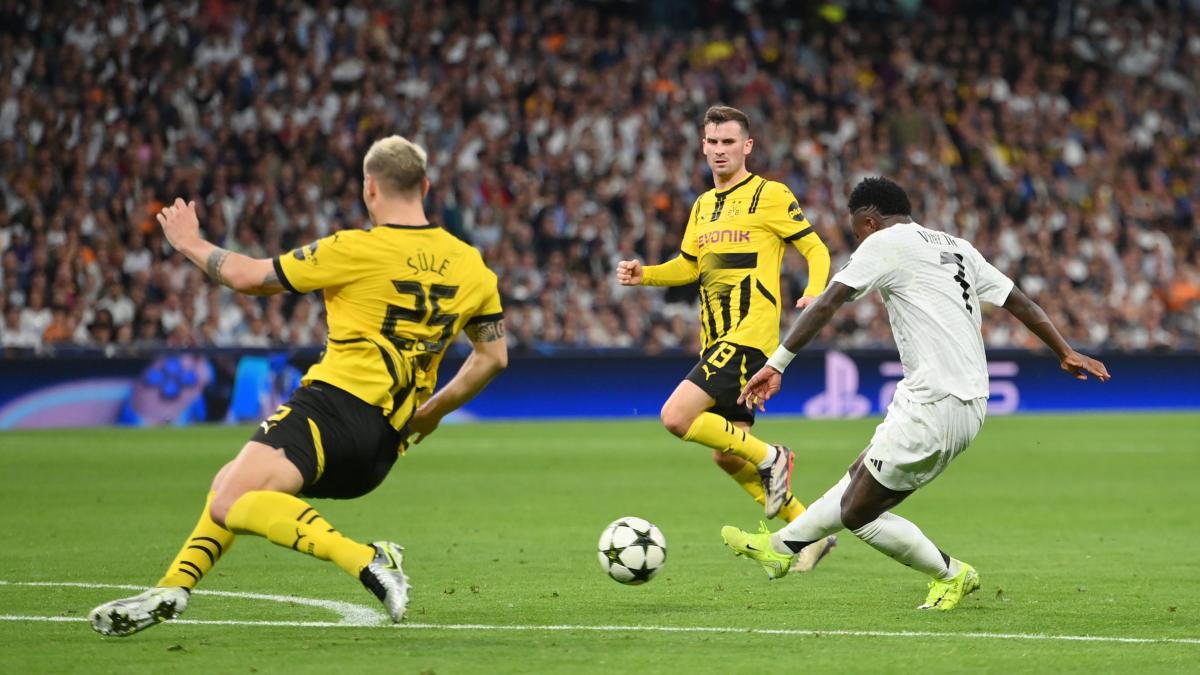 Uragano Real: da 0-2 a 5-2 al Dortmund nell&#x27;ultima mezz&#x27;ora. Il Psg fa 1-1 con il Psv