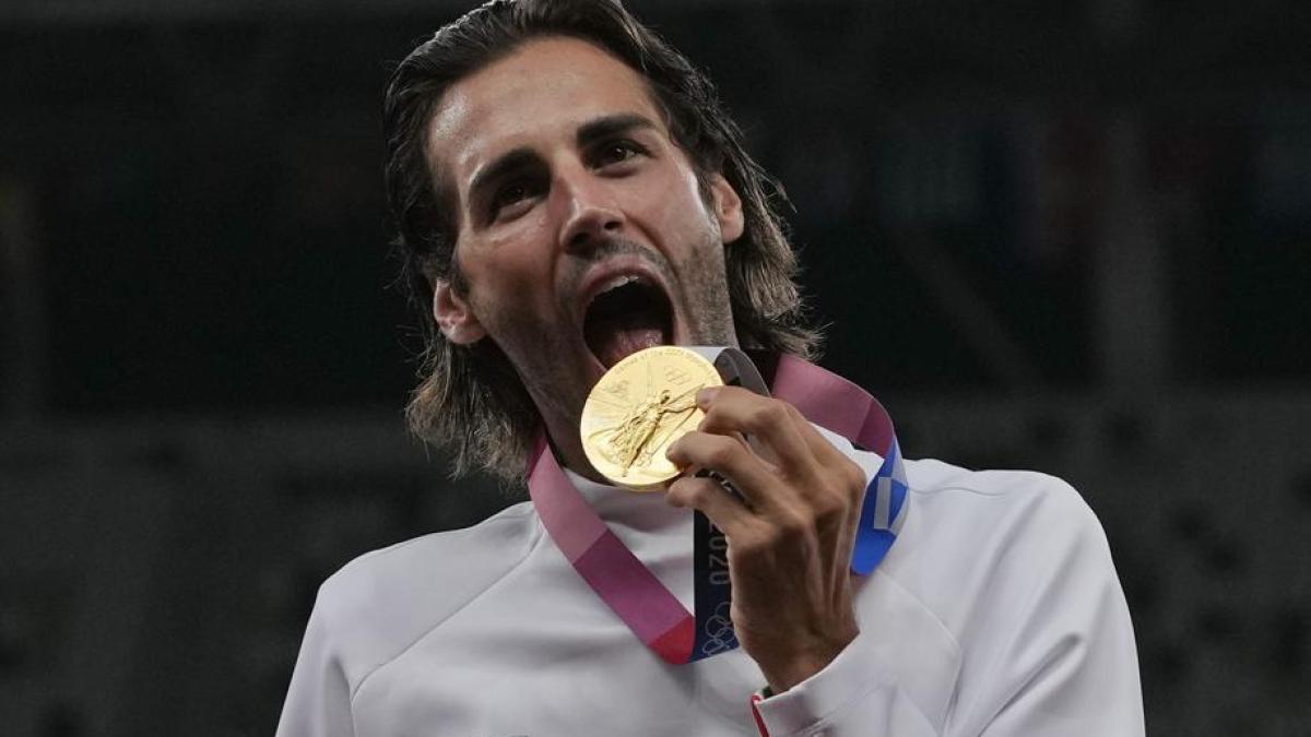 Tamberi: "Non sono nato per il salto in alto, ma per lottare. E devo insegnarlo a mia figlia" Tamberi: "Non sono nato per il salto in alto, ma per lottare. E devo insegnarlo a mia figlia"