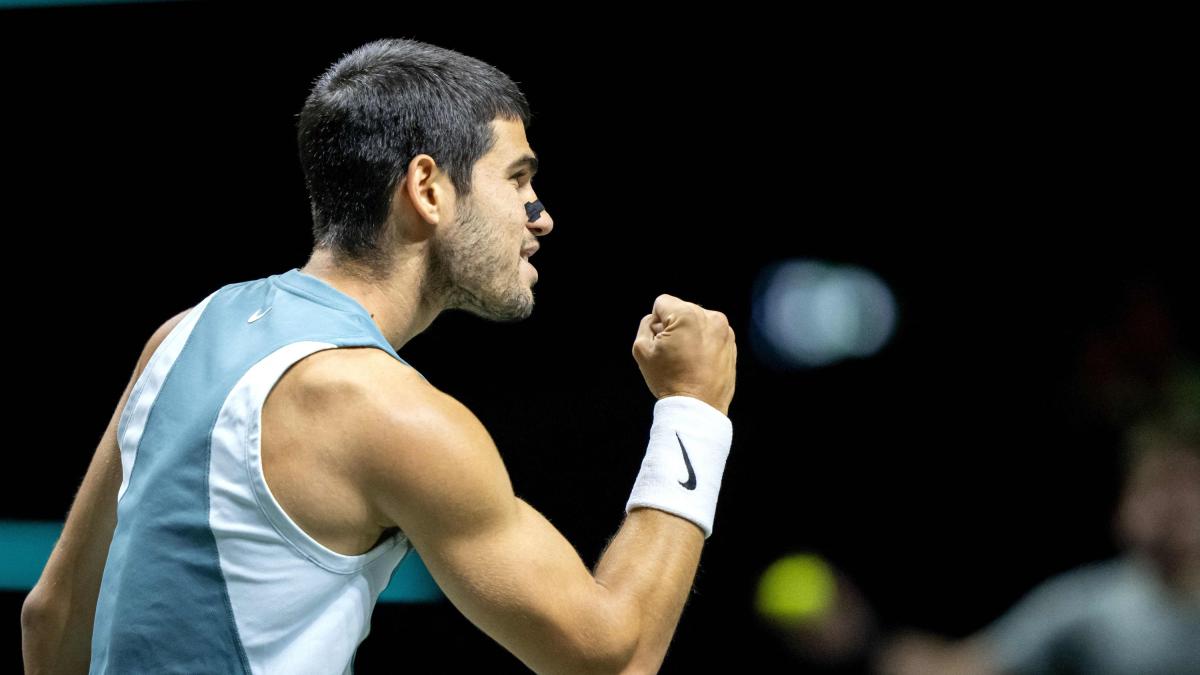 Alcaraz batte Van De Zandschulp e vola agli ottavi al Rotterdam. Domani Berrettini e Bellucci