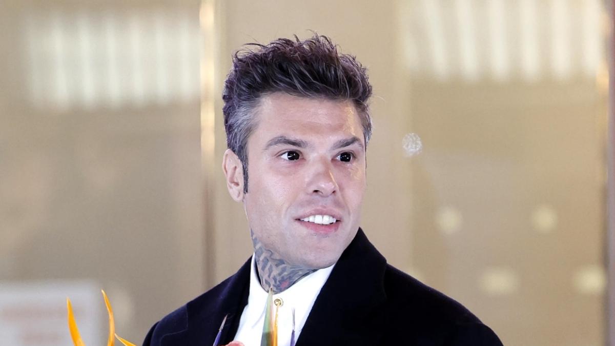 occhi di fedez a sanremo