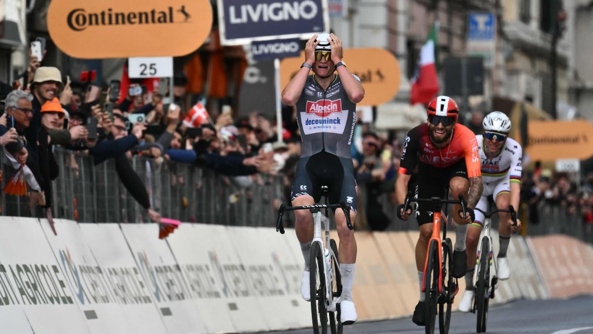 Milan-Sanremo 2025: Van der Poel on Ganna and Pogacar