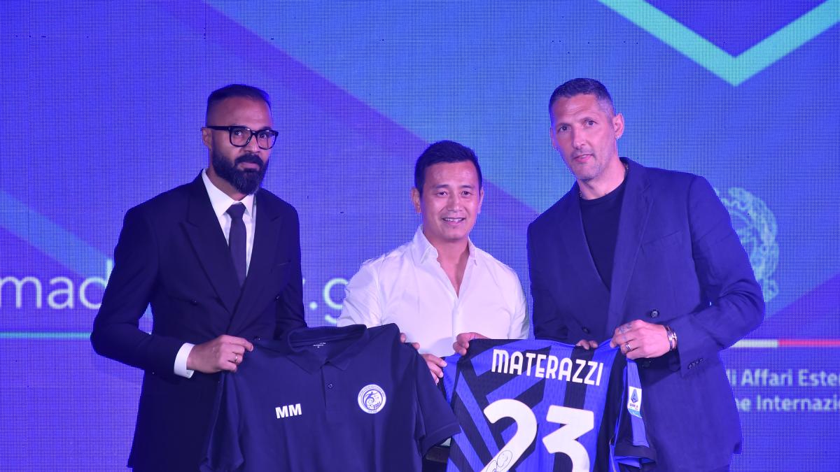 Materazzi protagonista in India con la Lega Serie A