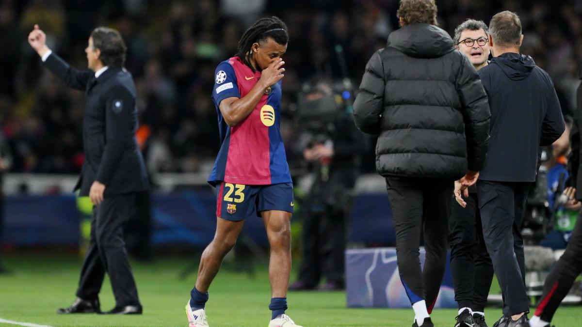 Ahi Barcellona, lesione al bicipite femorale per Koundé: salta il ritorno con l'Inter