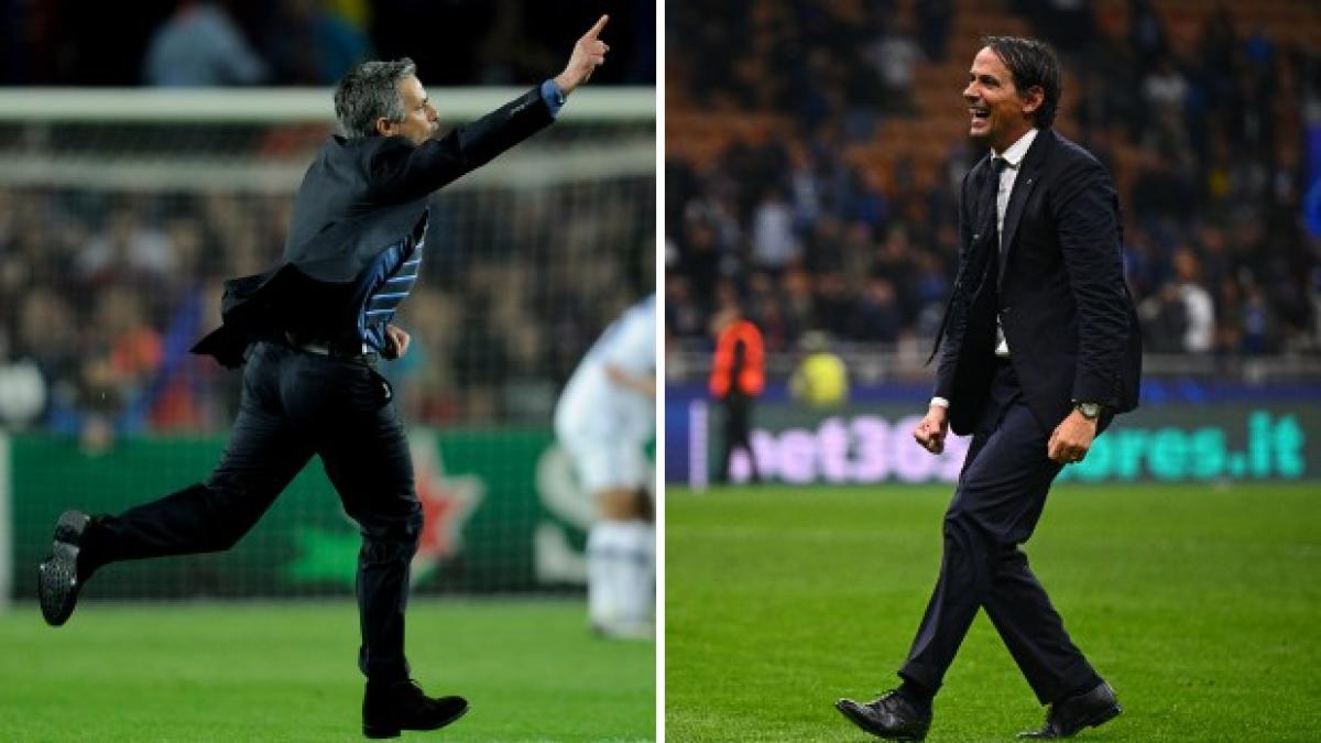 Dal Barça al Barça, dagli idranti alla pioggia: le esultanze epiche che avvicinano Inzaghi a Mou