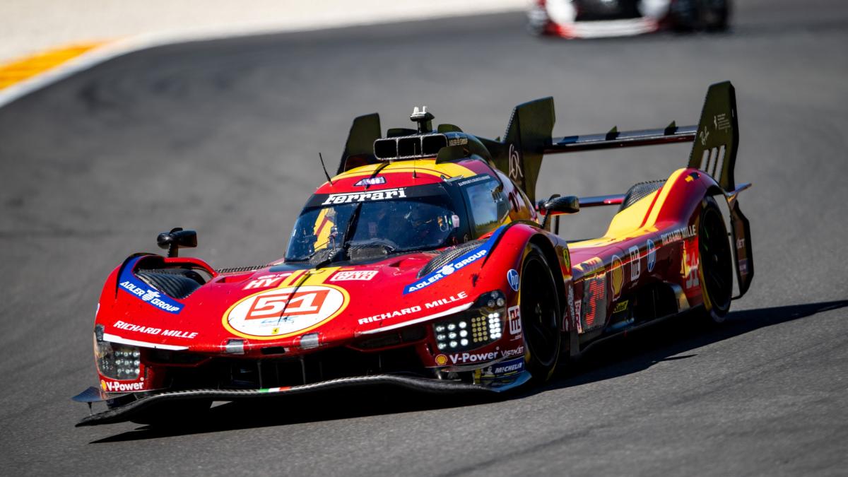 Wec a Spa: doppietta Ferrari, terza vittoria consecutiva