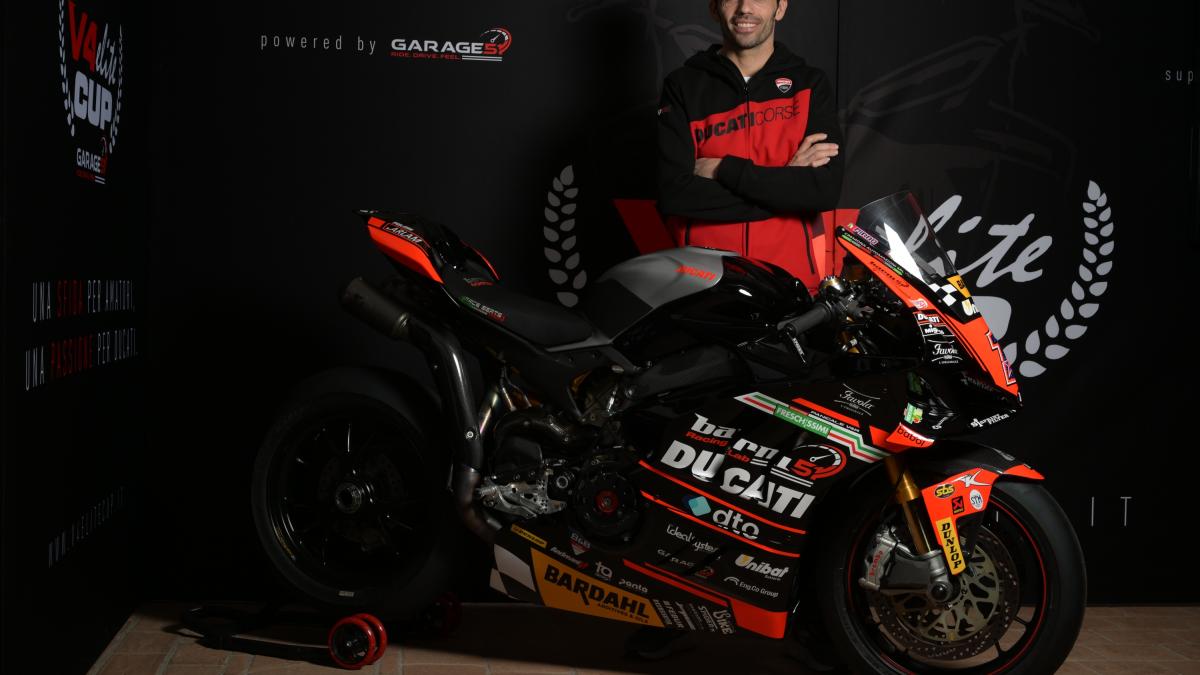 Michele Pirro, gli amatori della Ducati V4 Elite Cup e i progetti per i giovani