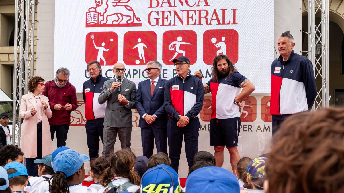 Graziani, Panatta, Lucchetta e Castrogiovanni protagonisti di "Un campione per amico"